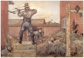 the manure pile 1906 Carl Larsson